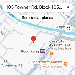 Blk 105 Towner Road (Kallang/Whampoa), HDB 3 Rooms #612113701